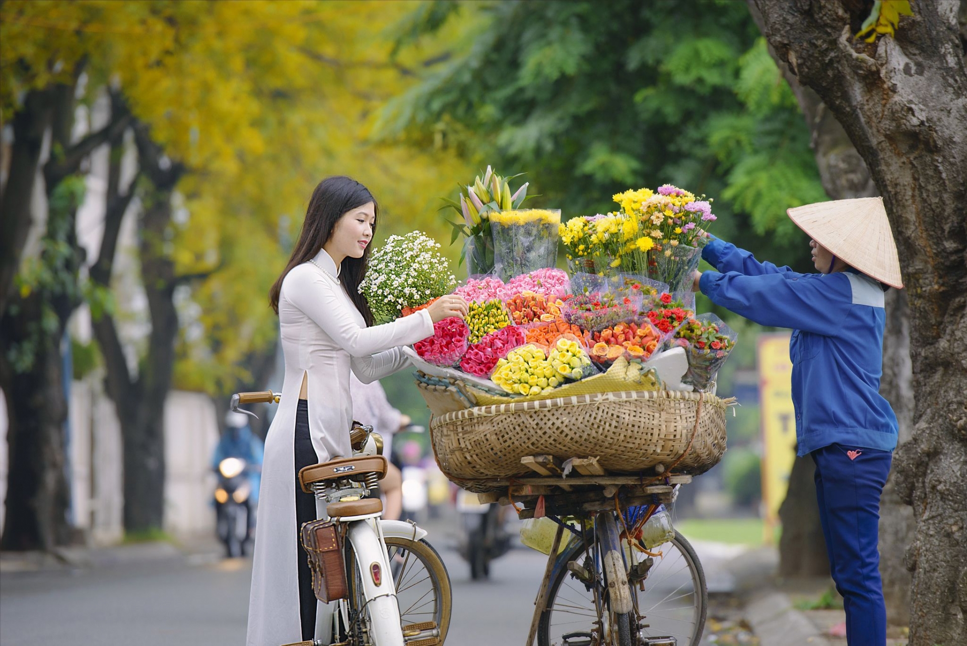 Mua thu ha noi co gi
